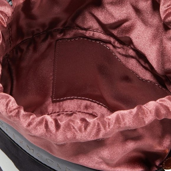 NEW STELLA MCCARTNEY Velvet Bucket Bag | Zebra Print Street Style Icon - Picture 15 of 16
